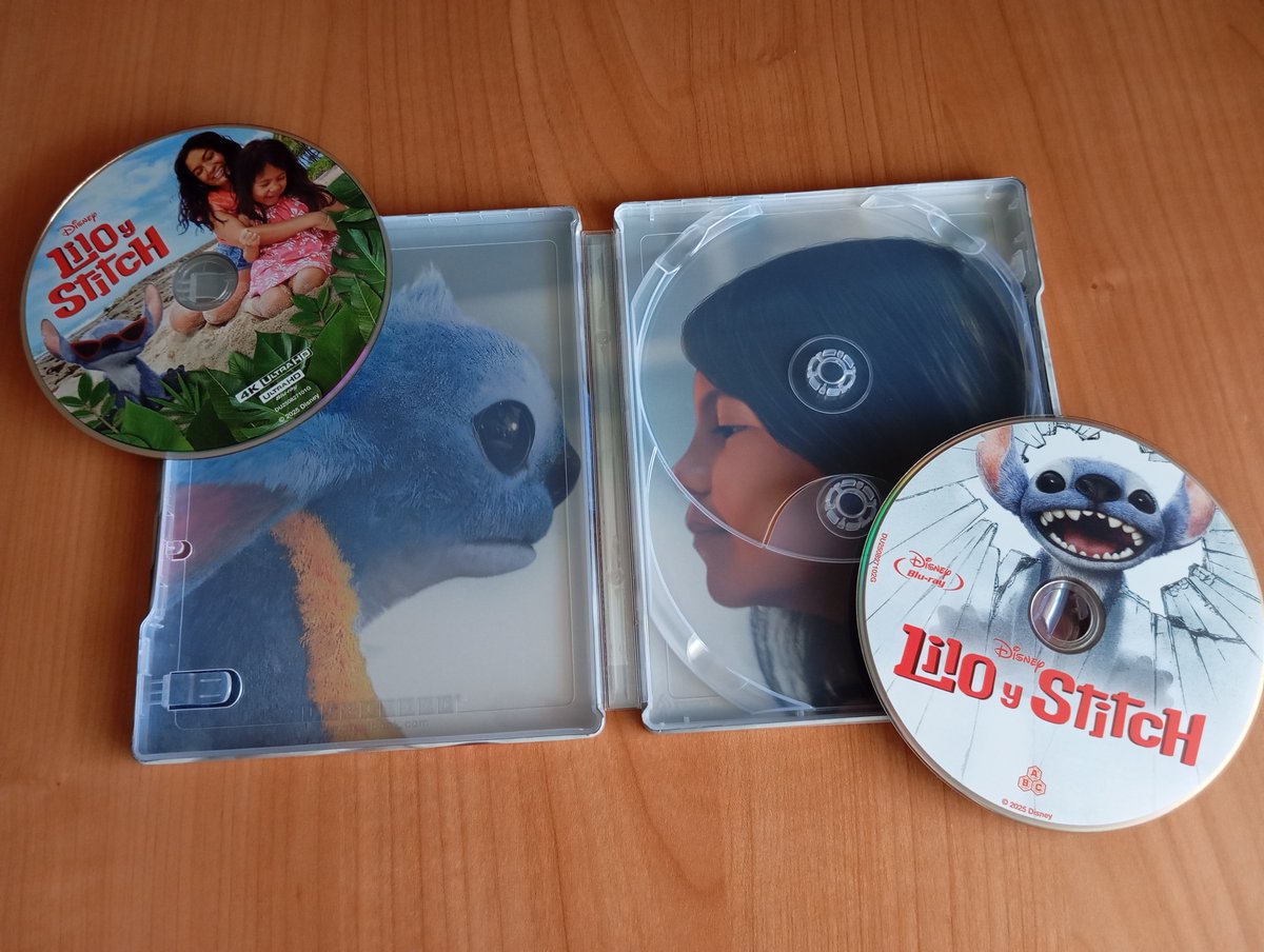 Más Cine - Canal de Cine y Series 🎙📽 (@mascine_podcast) on Twitter photo Sorteamos el #4k+#Bluray del live action de #LiloAndStitch en #steelbook, con un montón de extras (a la venta el 25 de agosto). Gracias a <a href="/DivisaFilms/">Divisa Films</a>
Participa:
1 - LIKE+RT a este mensaje.
2 - 👇Síguenos en Youtube.
youtube.com/mascine?sub_co… Sorteamos el #4k+#Bluray del live action de #LiloAndStitch en #steelbook, con un montón de extras (a la venta el 25 de agosto). Gracias a <a href="/DivisaFilms/">Divisa Films</a>
Participa:
1 - LIKE+RT a este mensaje.
2 - 👇Síguenos en Youtube.
youtube.com/mascine?sub_co…
