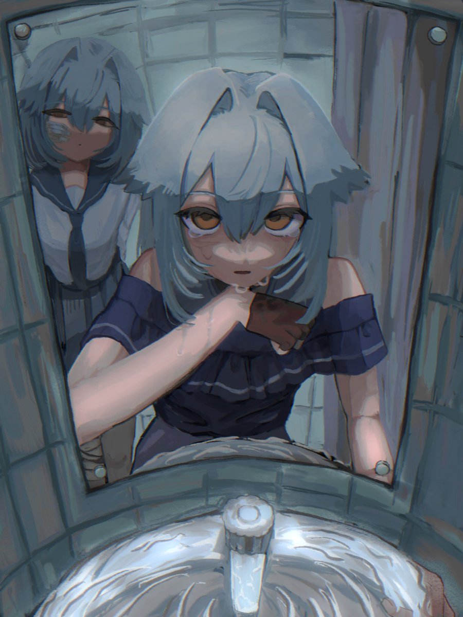_yoruy's tweet photo. 🪞

#original #originalcharacter #illustration #illust #oc #digitalart #イラスト https://t.co/Es6X6T1lxZ