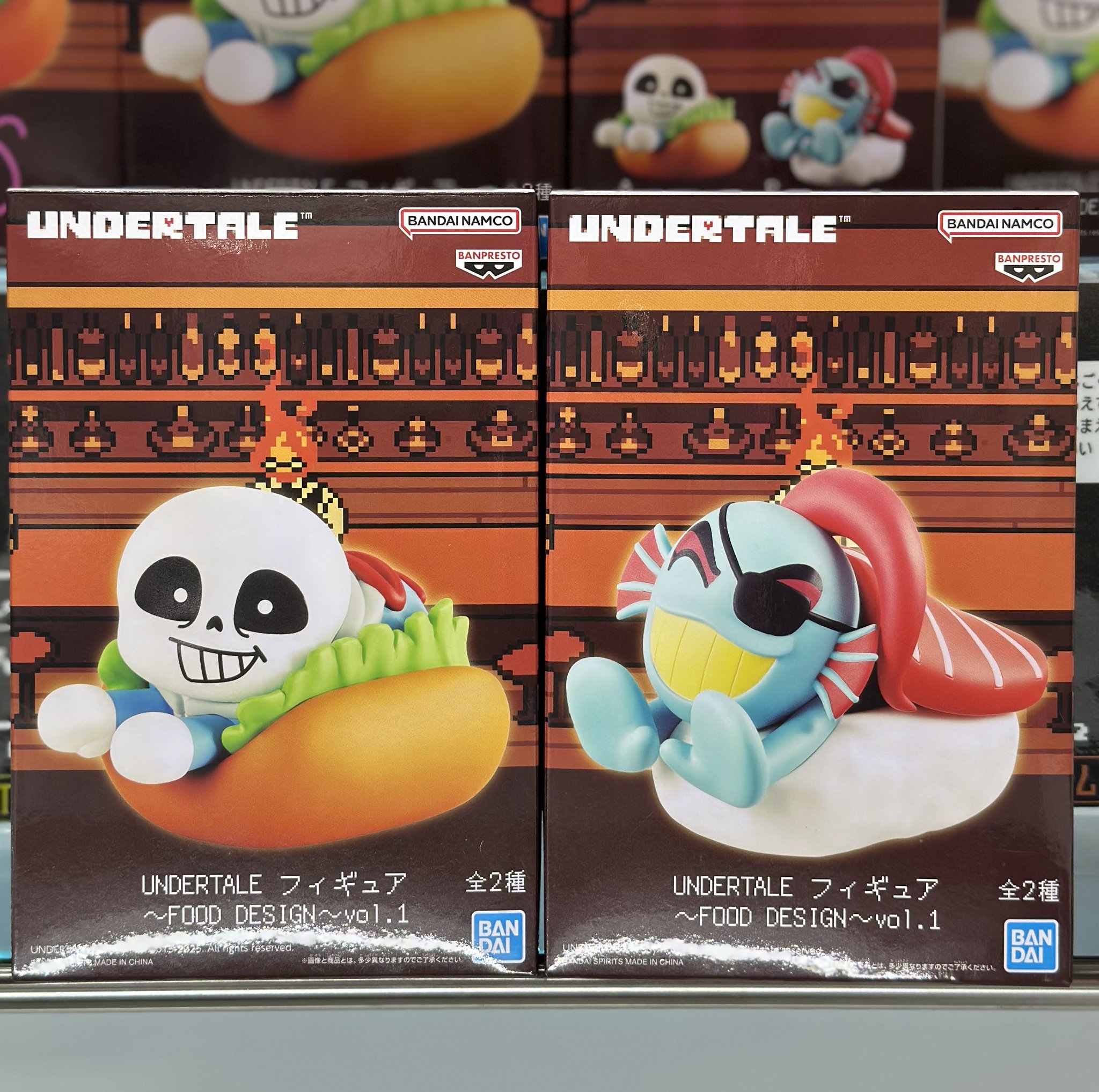 あみこっと　UNDERTALE FOOD DESIGN フィギュア あみこっと UNDERTALE FOOD DESIGN フィギュア