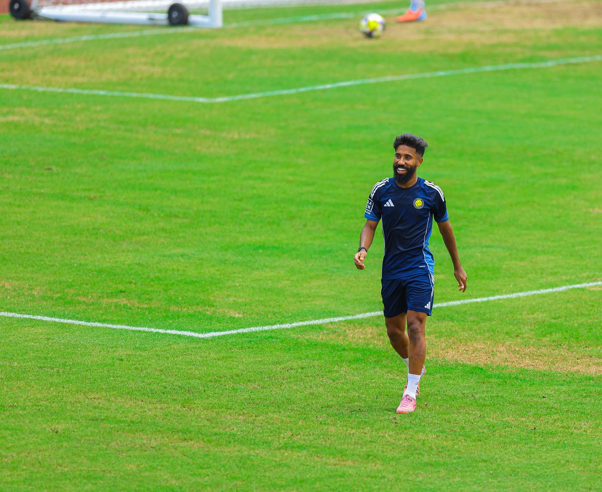 AlNassrFC's tweet photo. متوكلين على الله .. نواصل عملنا 🙏
#النصر_الاهلي | #النصر_في_هونغ_كونغ https://t.co/pSW1HO5HyF