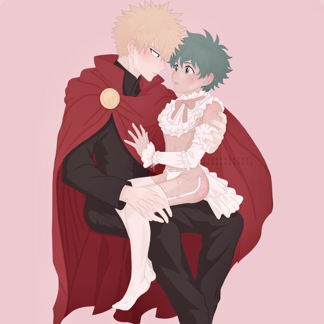 frilly lingerie 🎀🧸🍰

#mha #bkdk #bakudeku