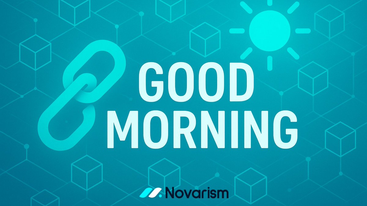 Novarism's tweet photo. GM, Web3 Builders.
Every day is a chance to create, believe, and move forward.

Bull or bear, our vision doesn’t waver.
We back resilient, modular, founder-led protocols - building a decentralized future that lasts.

#Novarism #DeFi #Web3 https://t.co/1KewDk0dvF