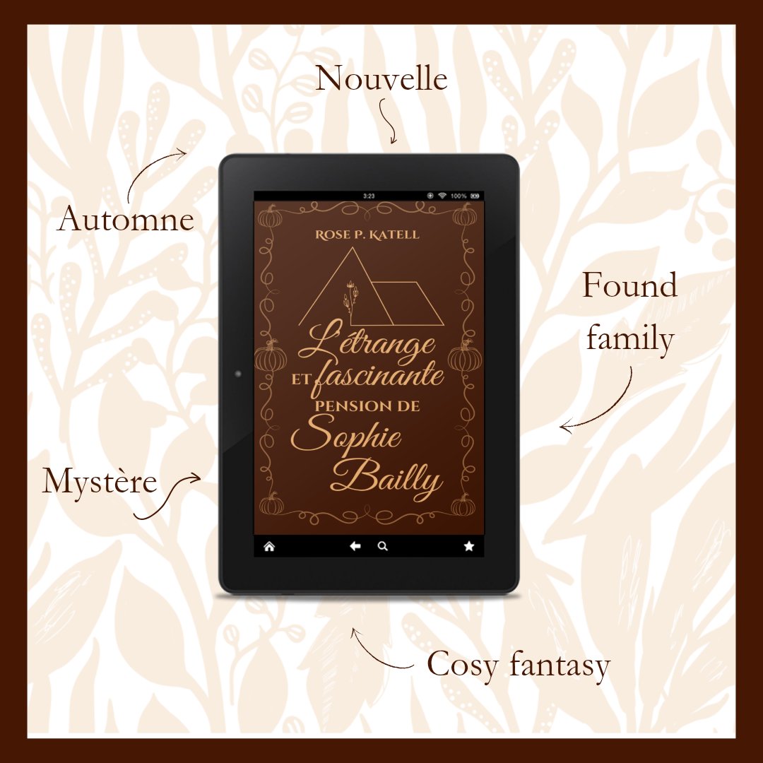 🍂 L'étrange et fascinante pension de Sophie Bailly 🍂 

Les précommandes, l'unique moyens d'obtenir la nouvelle avec ses goodies exclusifs, sont ouvertes jusqu'au 10 septembre 🌟

👉 forms.gle/YqVscxpZJZ1CwC…

Sortie le 15 septembre 2025 🌰