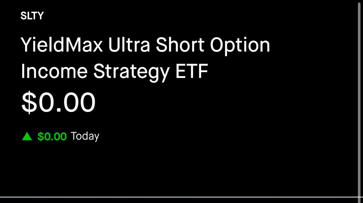 Who is feeling $SLTY today