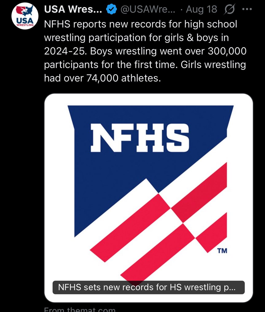 WrestleTSWWF's tweet photo. @WOUPresident @WesternOregonU Western Oregon is missing out on a massive opportunity to support the fastest growing sport in the nation compressed of the most diverse populations of student athletes in the world. Bring wrestling to WOU.
https://t.co/cdfDxrQF89 https://t.co/yxY3PTv6lA