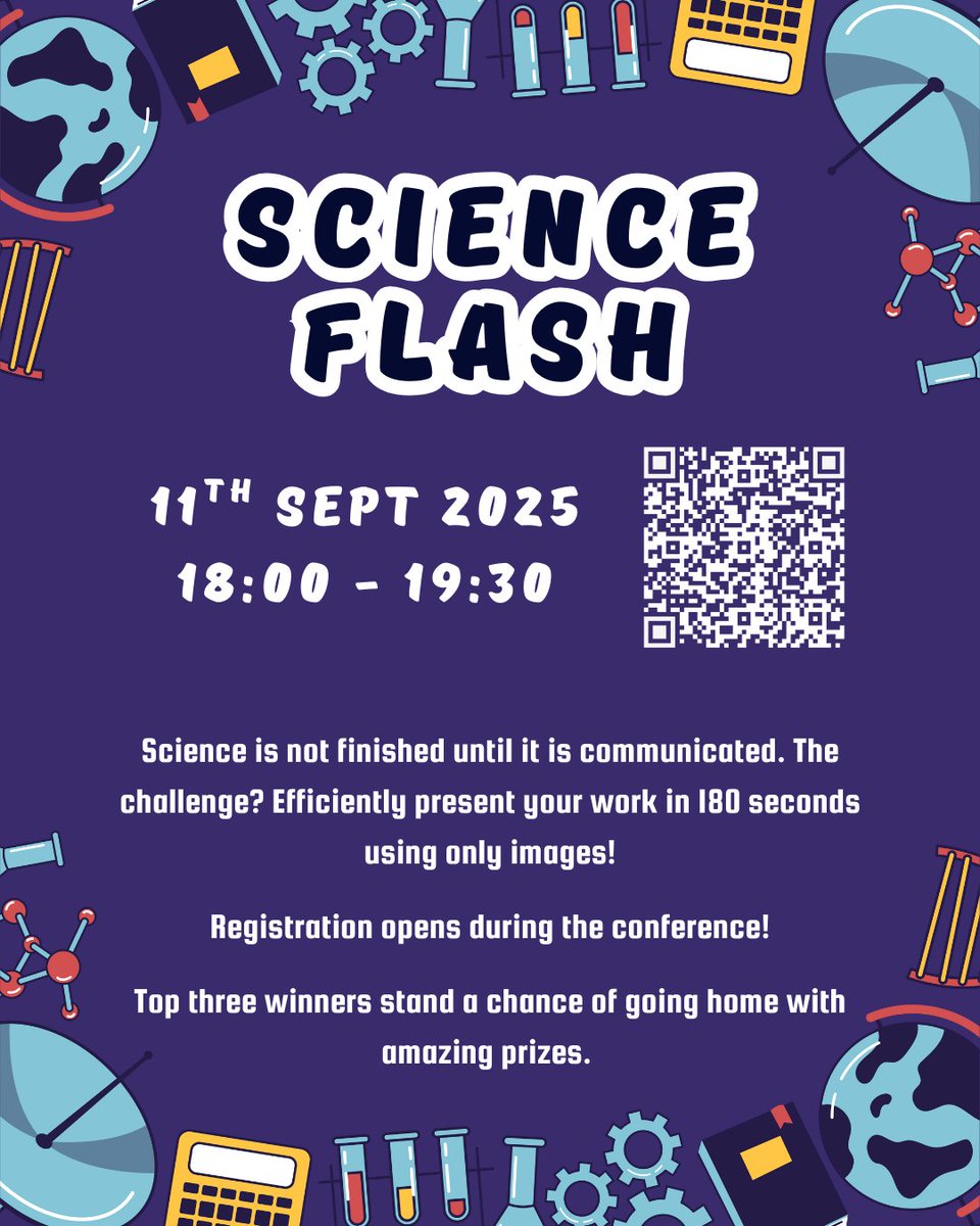 Science Flash is a chance for early careers to present their work with a max of 3 slides, no text &amp; an item/prop to assist them. Prizes available for the winners, who will be announced at the social event!
europlanet.org/early-careers-…

 #epecepsc, #epscdps2025 #earlycareersinspace