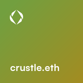 PokemonENS_PC's tweet photo. Gotcha! Wild #crustle.eth was caught!
0xbf25...b5bb used a ETH ball. It's super effective!
@ensdomains got 0.056 in ETH for the reg!

New @PokemonENS was added to 0xbf25...b5bb's Pokédex!
#0558 Stone Home Pokémon
Type: Bug / Rock
Size: 1.4m x 200.0kg https://t.co/vQczDo8gua