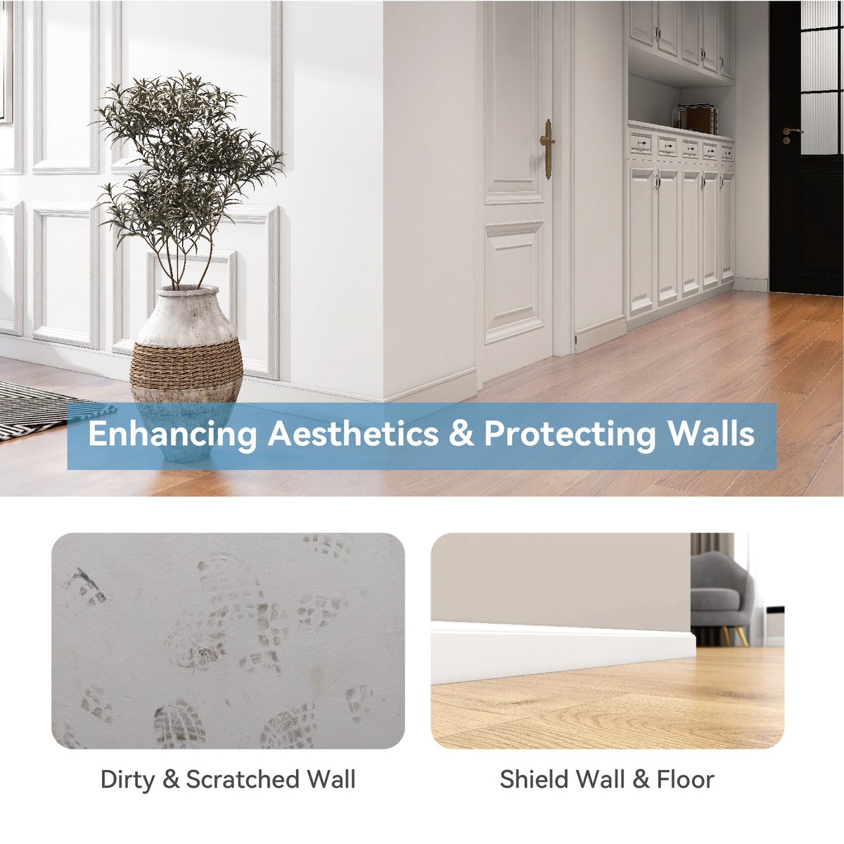 IntcoH72474's tweet image. ✨ The Perfect Finishing Touch for Your Home ✨
 Our Skirting Boards protect your walls and elevate your space effectively.
💌 decor@intcodecor.com.cn
🔗 Learn more: na2.hubs.ly/y0Skf50

#wallmoulding #decorate #intcodecor #buildingmaterials #homedecorating #b2b #suppliers