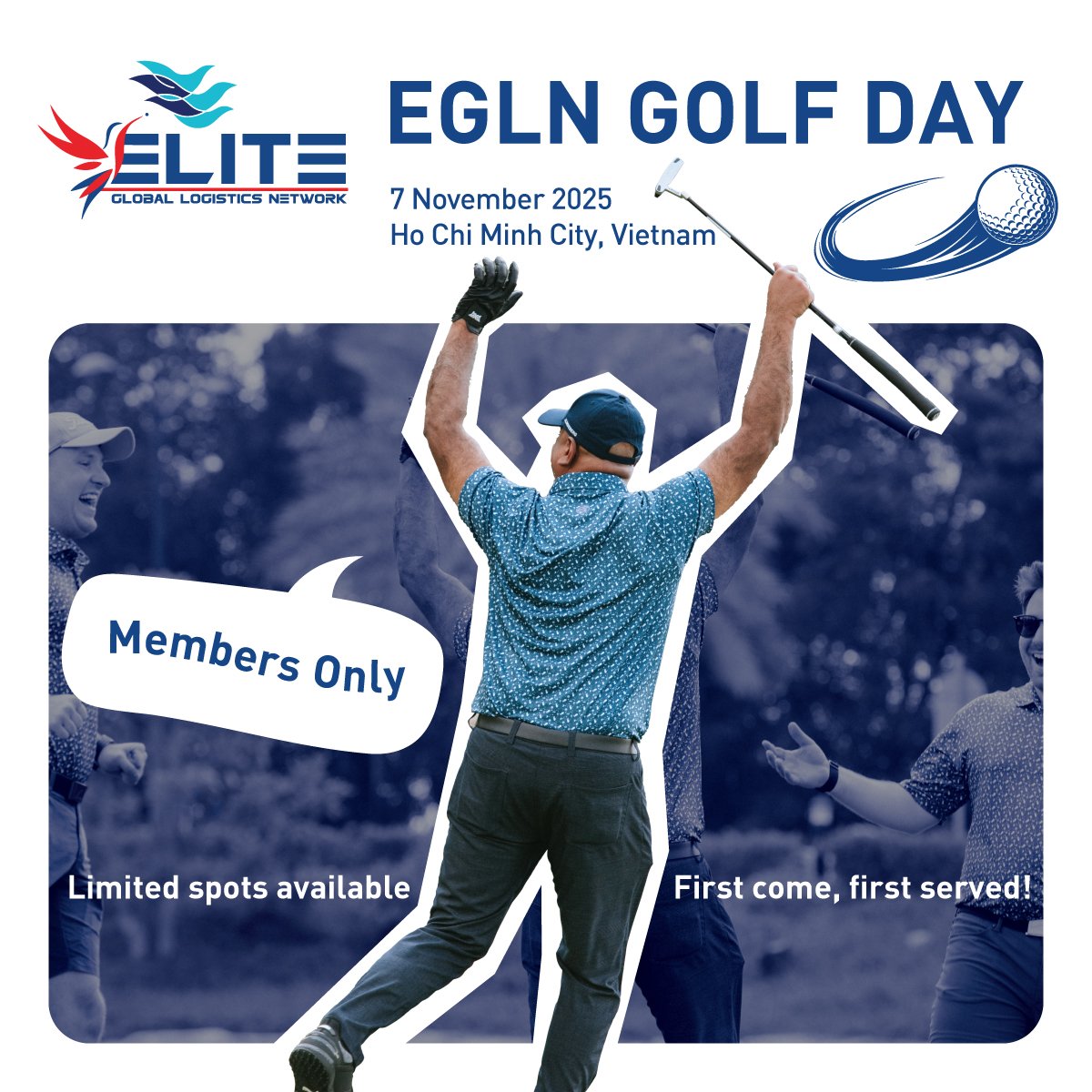 Join us for EGLN Golf Day on 7 Nov 2025 in Ho Chi Minh City!🏌️‍♂️⛳ 

While not part of the official agenda, this exclusive round is arranged by EGLN for EGLN members only.

📩 Interested? Send us a direct message to join!

#EGLNinVietnam #EGLN2025