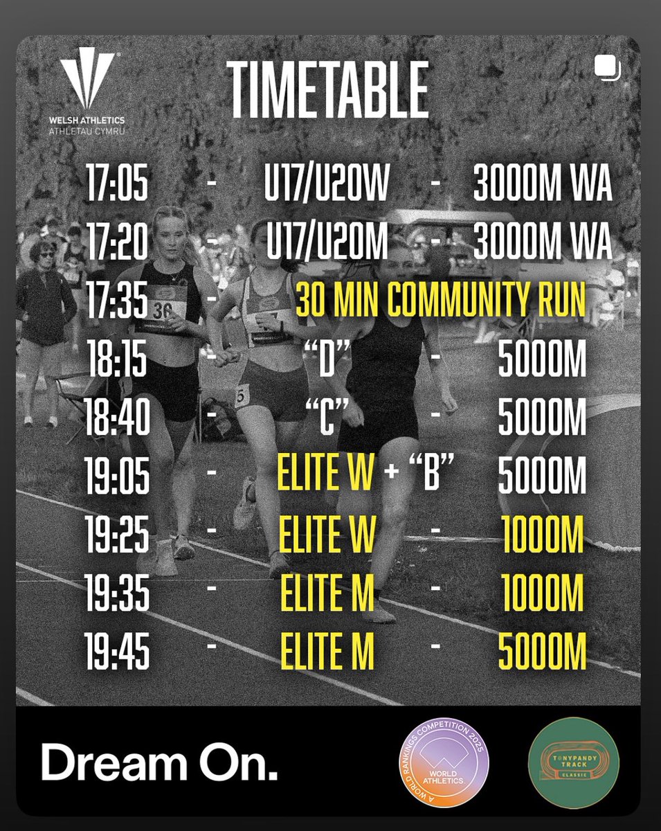 Tonypandy Track Classic tweet media