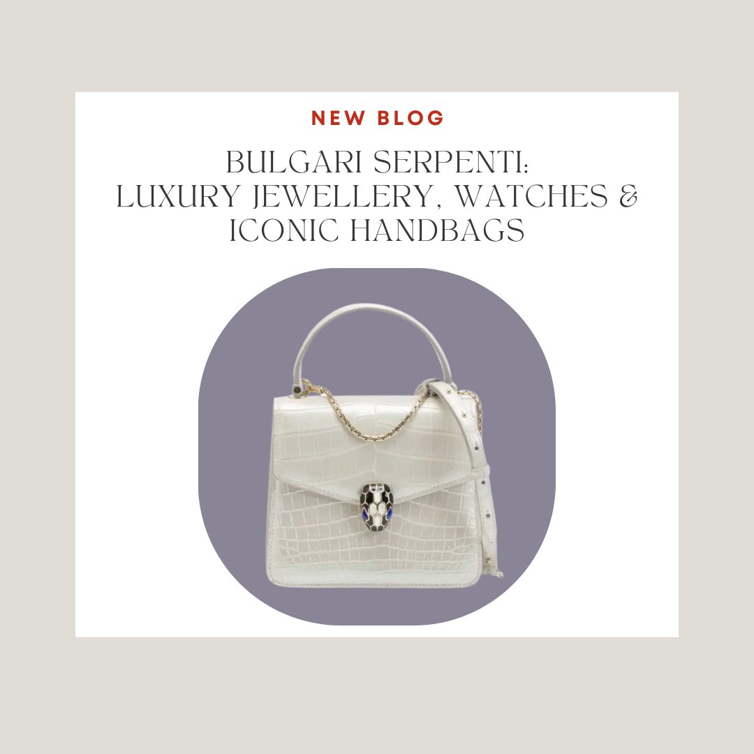 Originally introduced to the Bulgari range in the 1940s, the Serpenti design draws on ancient symbolism and Italian craftsmanship. The serpent, associated with transformation and protection, first appeared in Bulgari’s coiled Tubogas watches.

Read here: fellows.co.uk/blog/designer/…