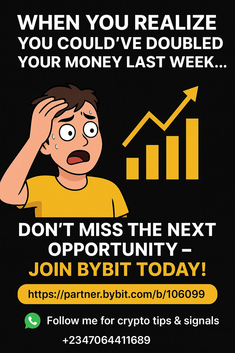 factfueldaily2's tweet photo. The best time to start was yesterday. The next best time is NOW. π Join Bybit today and donβt miss the next opportunity!
π https://t.co/Gn1wgg9ZY8
π² +2347064411689
TG: https://t.co/LhEwQNbgJF
#Crypto #beginnerstrading https://t.co/k4cRMLJnrW