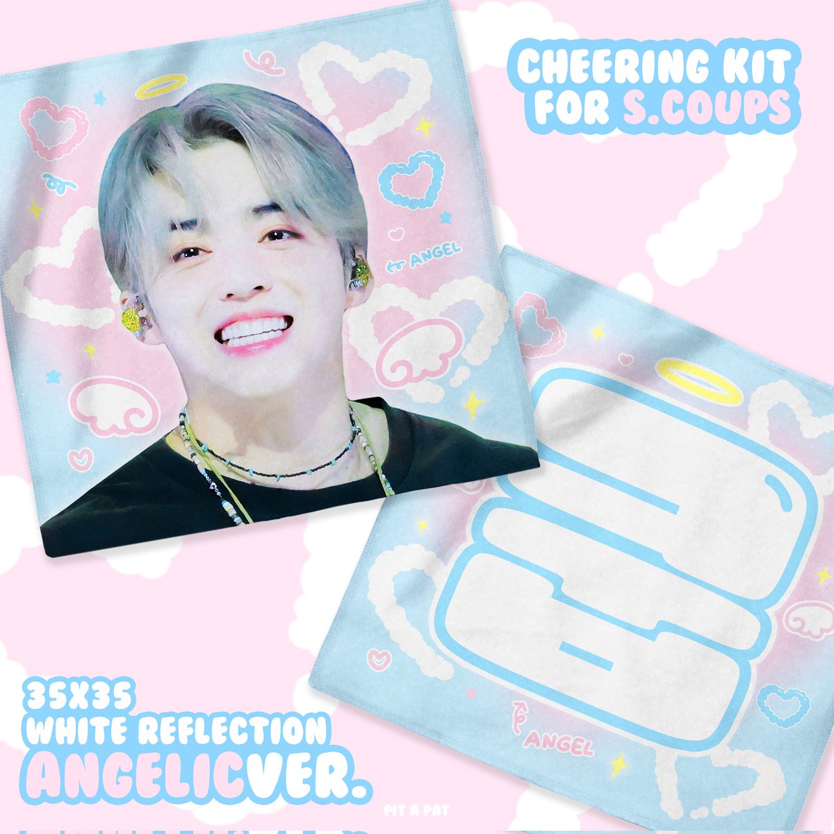 Pitapat808's tweet photo. 🩷 𝐒.𝐂𝐎𝐔𝐏𝐒 𝐂𝐇𝐄𝐄𝐑𝐈𝐍𝐆 𝐊𝐈𝐓 🩵
┗ 𝙽𝙴𝚆_𝙸𝚗𝚌𝚎𝚘𝚗

໒꒱ 𝟶𝟾/𝟸𝟷 - 𝟶𝟿/𝟶𝟹 𝟸𝟹:𝟻𝟿
໒꒱ 현장수령 / 배송

🤍 https://t.co/5zQIOuLMWS

RT 추첨을 통해 두 분에게 슬로건을 드립니다! (국내 주소 한정)

#세븐틴 #SEVENTEEN #에스쿱스 #SCOUPS #エスクプス https://t.co/W02qcx824p
