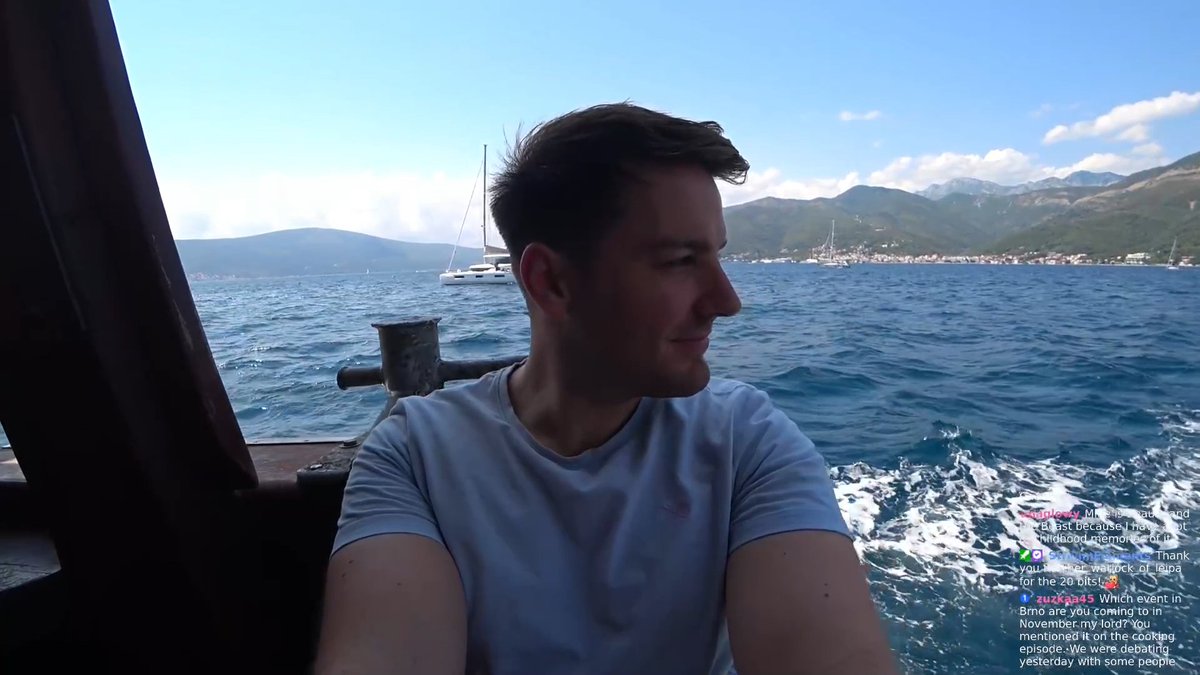 moanarchist69's tweet photo. just some chill guy doing a #boatstream https://t.co/C792ZU2Z7j