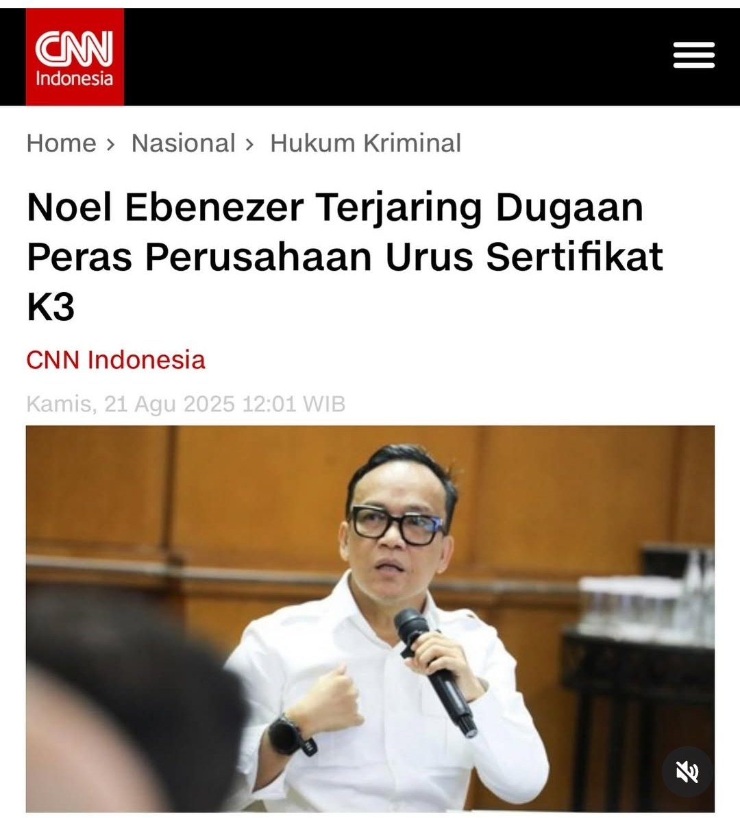 Noel: "Investor tanam duit di RI diperas, dipalak Ormas".