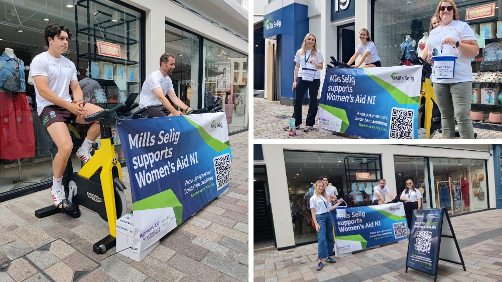 🚴‍♀️Spin-a-thon for <a href="/WomensAidNI/">Women's Aid NI</a>🚴‍♀️

Why not wander over to Arthur Street over lunch and help this fantastic cause!

🚴‍♀️What: Charity Spin for Women's Aid NI
📅When: Thursday 21 August 2025
⌚Time: 10am - 4pm
📍Where: Arthur Street, Belfast
🙌Support: lnkd.in/eFATUi7f