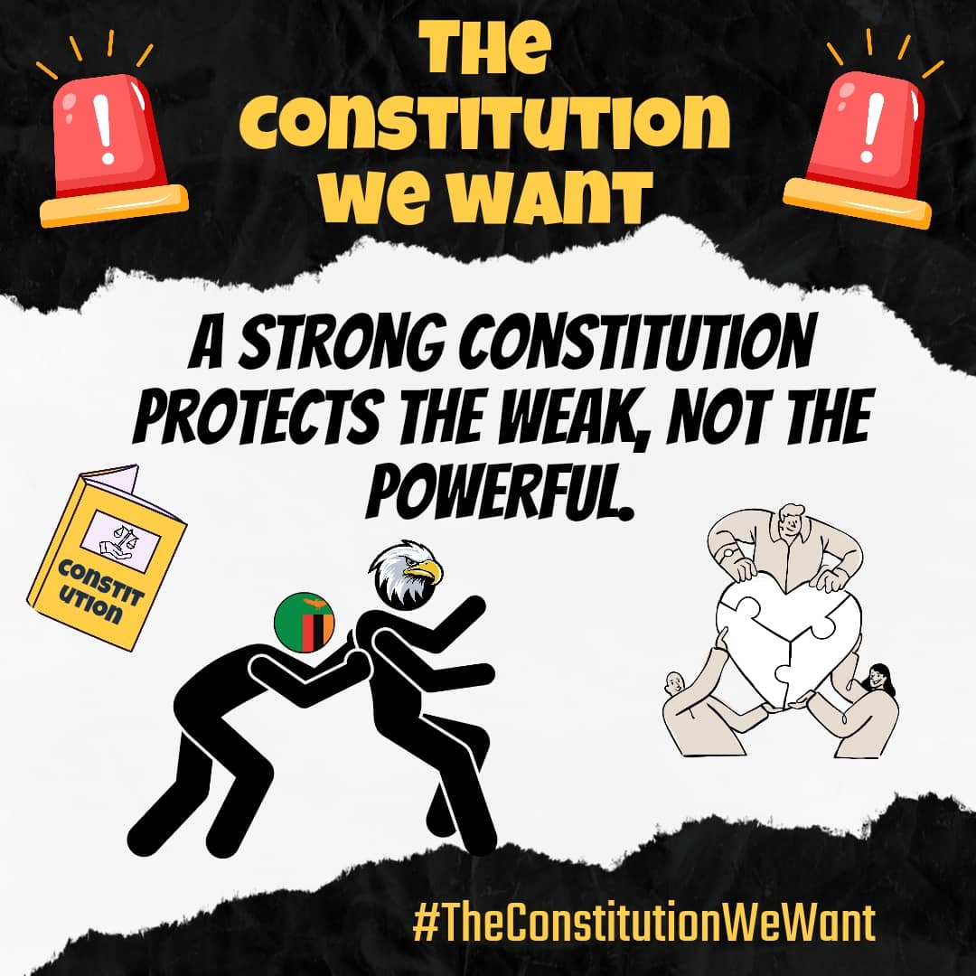 A constitution's true strength lies in its ability to hold the powerful accountable and protect the rights of the marginalized. Let's uphold justice and equality for all!
 #TheConstitutionWeWant