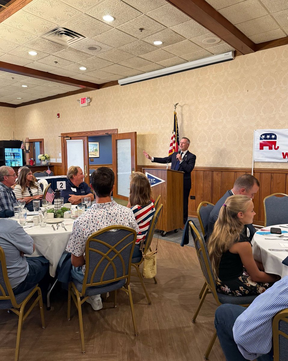 Talking tough on election security isn’t enough—action is. Last night in Erie County I laid out the plan: Voter ID. Clean voter rolls. Secure ballots. I’m looking forward to working with President Trump and the legislature to enact even stronger protections.