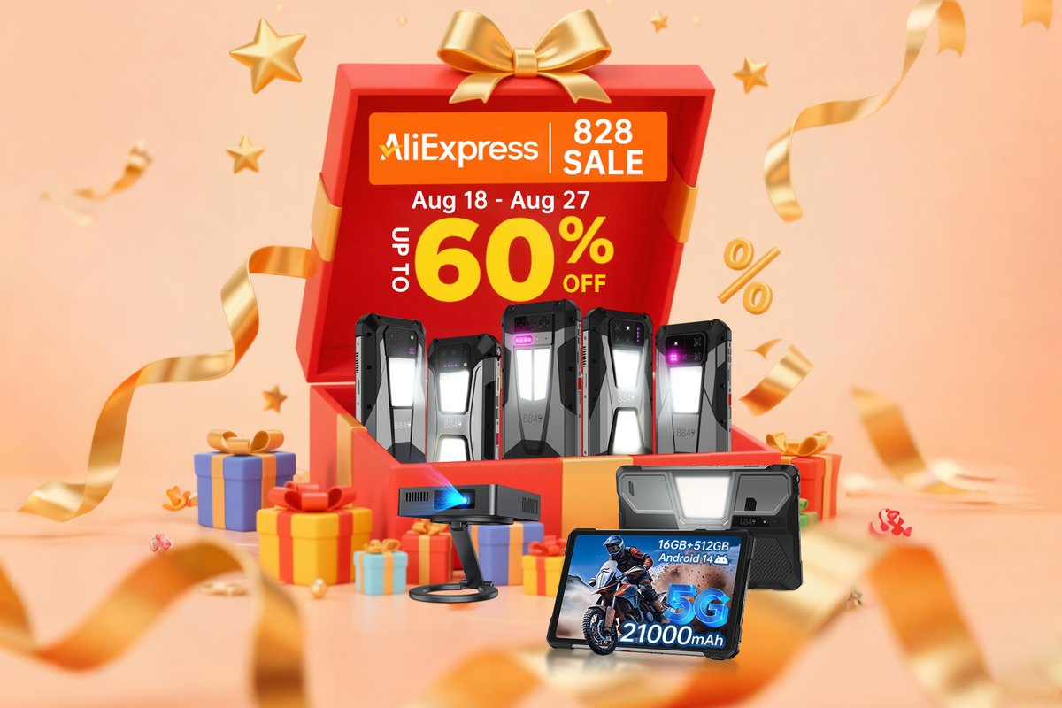 8849tech's tweet image. ⚡ Only a few days left!
Grab your TANK Series Smartphone with up to 60% OFF 🚀
Sale ends Aug 27 – hurry before it’s gone!
🛒 Shop now: aliexpress.com/store/11028157…
#TANK4 #TANK3Pro #TANK2Pro #AliExpress828 #MegaDeals