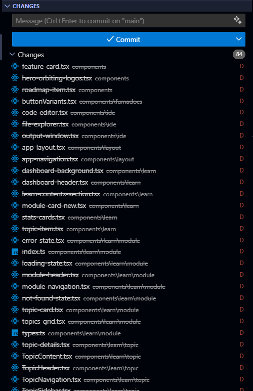 I am open to cleaning vibe coded mess in projects
charge $1-2k per project depending on the size