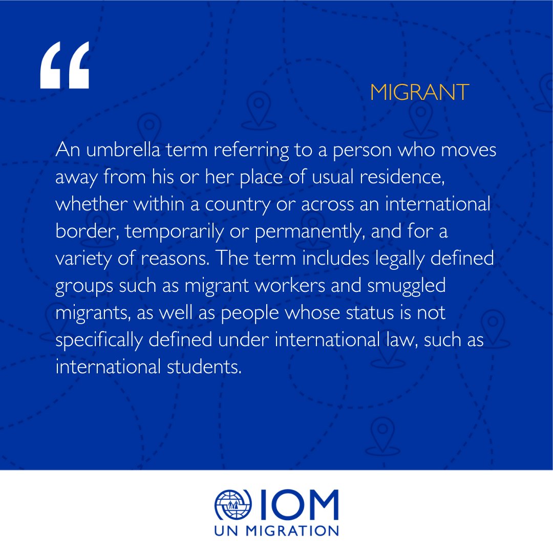 IOM_Oslo's tweet image. 💡 Did you know?

While the terms #migrant, #refugee and #asylumseeker are often used interchangeably, each carries a distinct meaning under international law.

Swipe through to explore their full definitions and differences.

#TermOfTheWeek