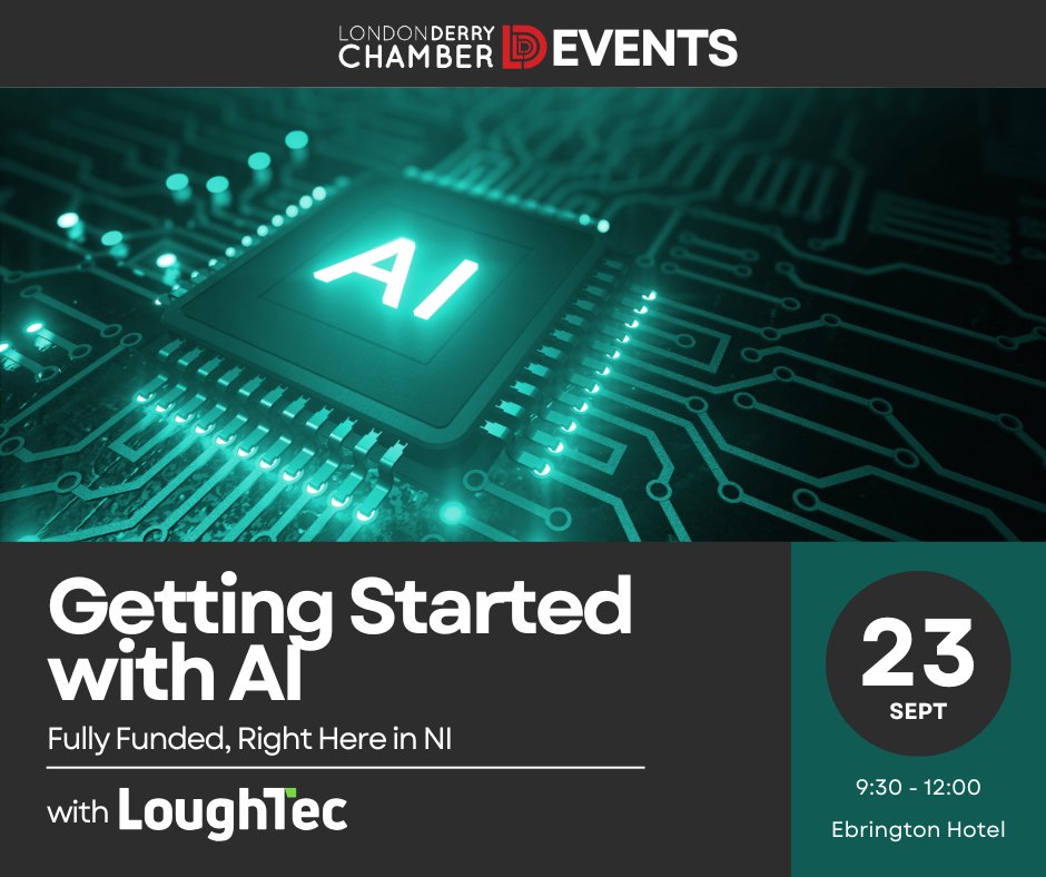 Derry Chamber tweet media