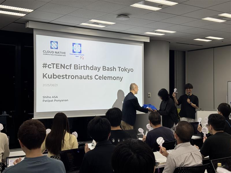 CloudNativeComm's tweet image. Kubestronautを取得しておめでとうございます!🥳
#cTENcf #CNCF #CNCJ