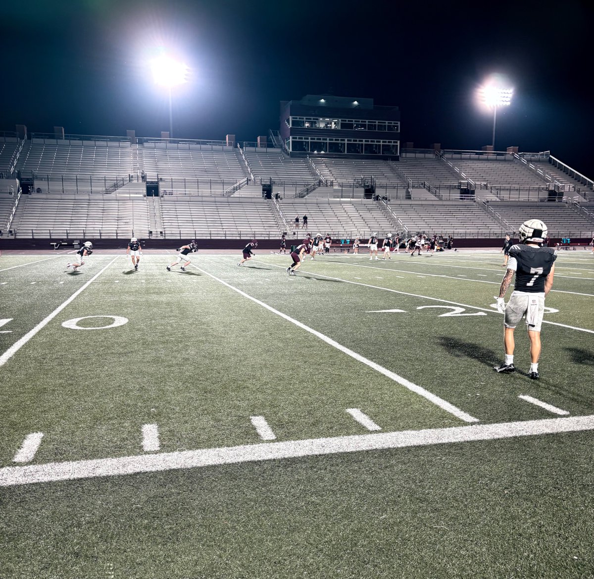Practice under the lights!

#TheExperience