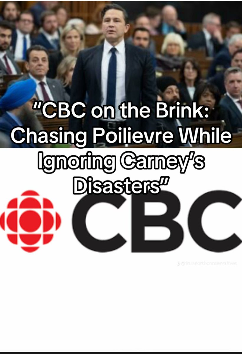 CBC would rather do hit pieces on Pierre and ignore Carney's disasters as PM....Do you agree?