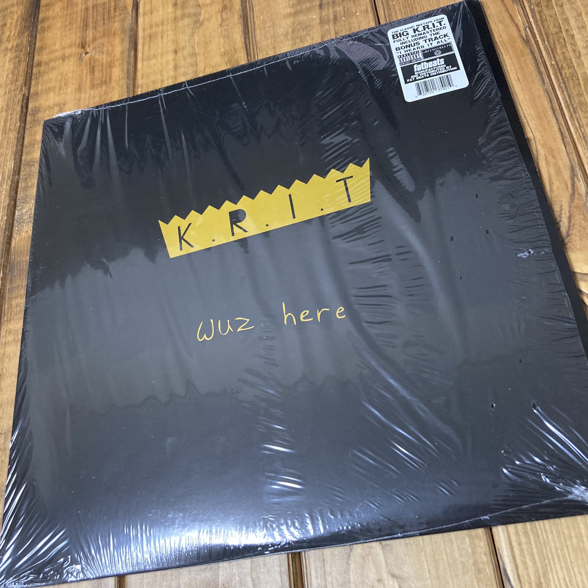 【入手困難】BIG K.R.I.T. アルバム Big K.R.I.T. – K.R.I.T. Wuz Here – 2 x Vinyl (Mixtape