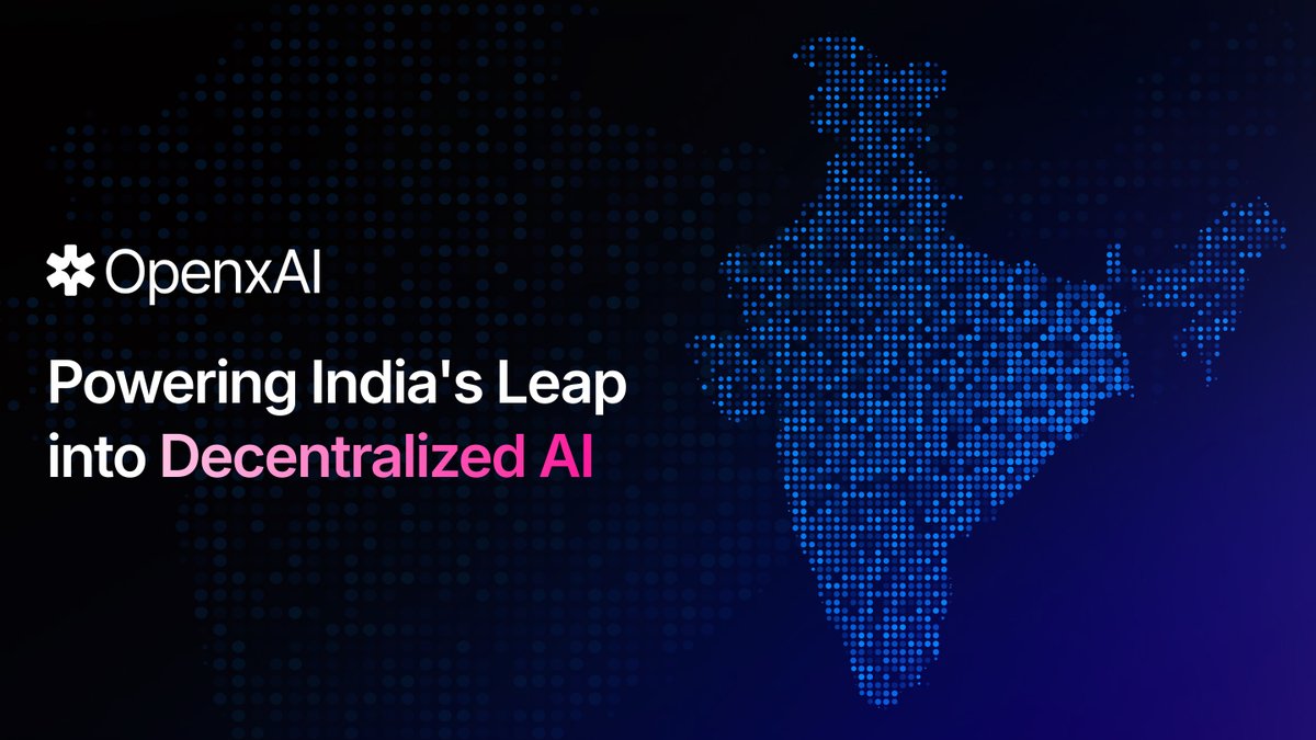 OpenxAI (@openxainetwork) on Twitter photo OpenxAI is breaking into elite territory.
OpenxAI just went mainstream and was featured in The Economic Times CIO, one of India’s biggest business magazines.
Check out the full article to see how we’re making AI open, fair, and yours to OwnAI.
🔗Link : cio.economictimes.indiatimes.com/news/artificia… OpenxAI is breaking into elite territory.
OpenxAI just went mainstream and was featured in The Economic Times CIO, one of India’s biggest business magazines.
Check out the full article to see how we’re making AI open, fair, and yours to OwnAI.
🔗Link : cio.economictimes.indiatimes.com/news/artificia…