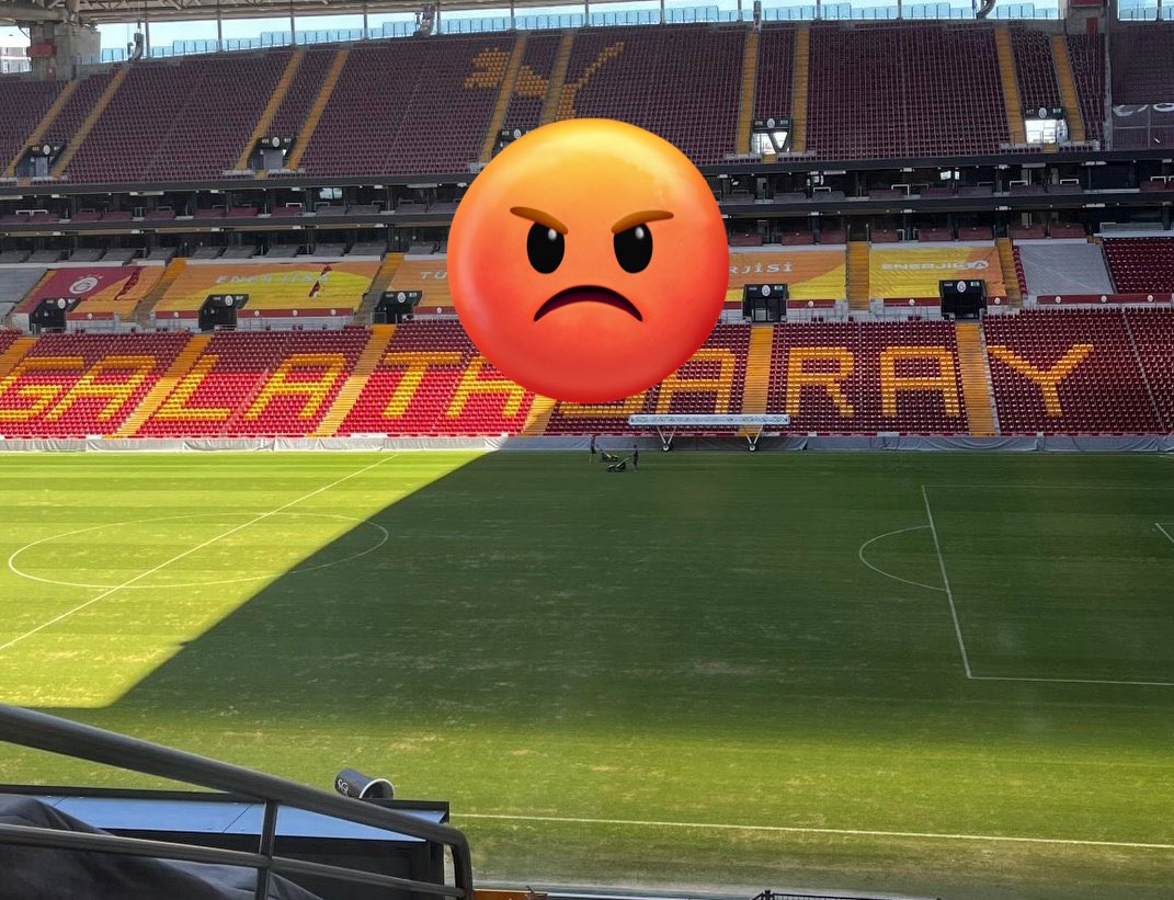 Heyt be zemine bak yıl2025 bahaneler bahaneler kovun sorumlu kişiyi!
2lig avrupa takımlarından birini kurayla çekin iki zemini kıyaslayınca anlarsınız ne demek istediğimi bilir kişiler ses çıkarmim normal yazın çok sıcak kışın ağır iklim şartları kafaları başlarım bahanelerinize!