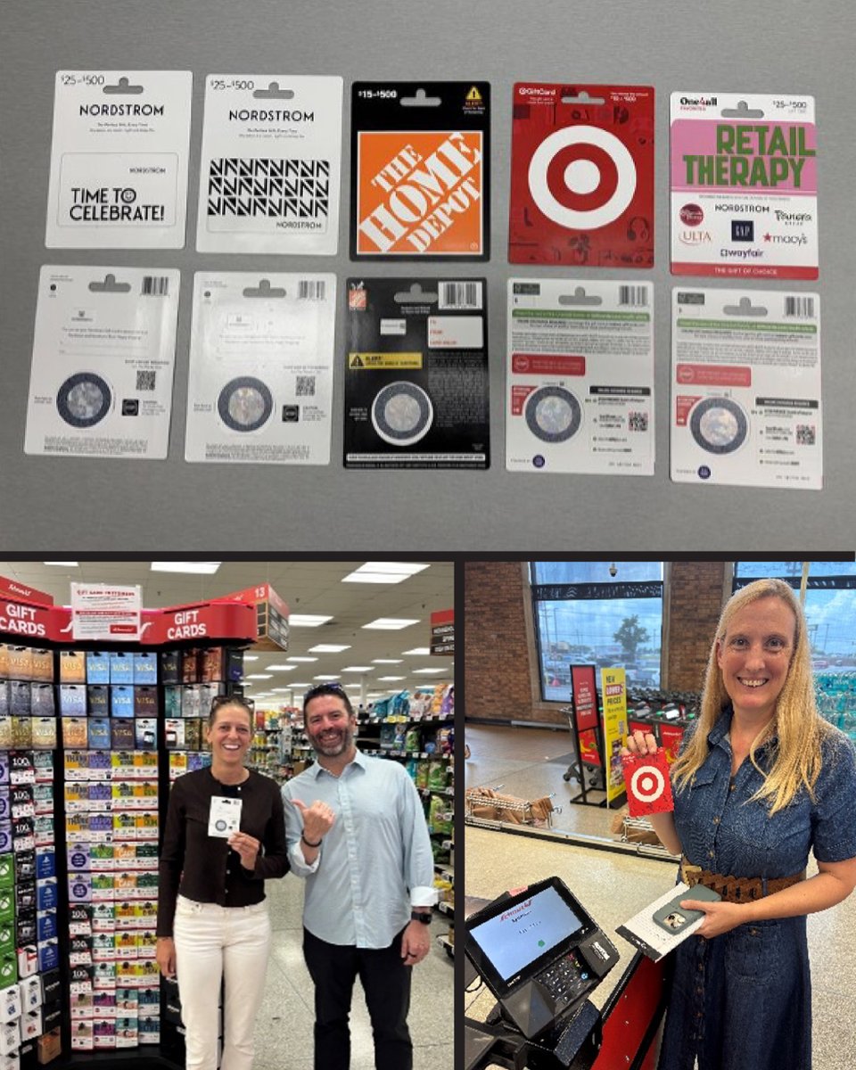 Digimarc—bringing trust &amp; security to the gift card marketplace!
Our new gift card security solution just launched at Schnucks—with amazing partners like Blackhawk, WestRock, STL, Nordstrom, Target, &amp; Home Depot.
Cashiers are already calling it ‘fast &amp; easy’!
#giftcardsecurity