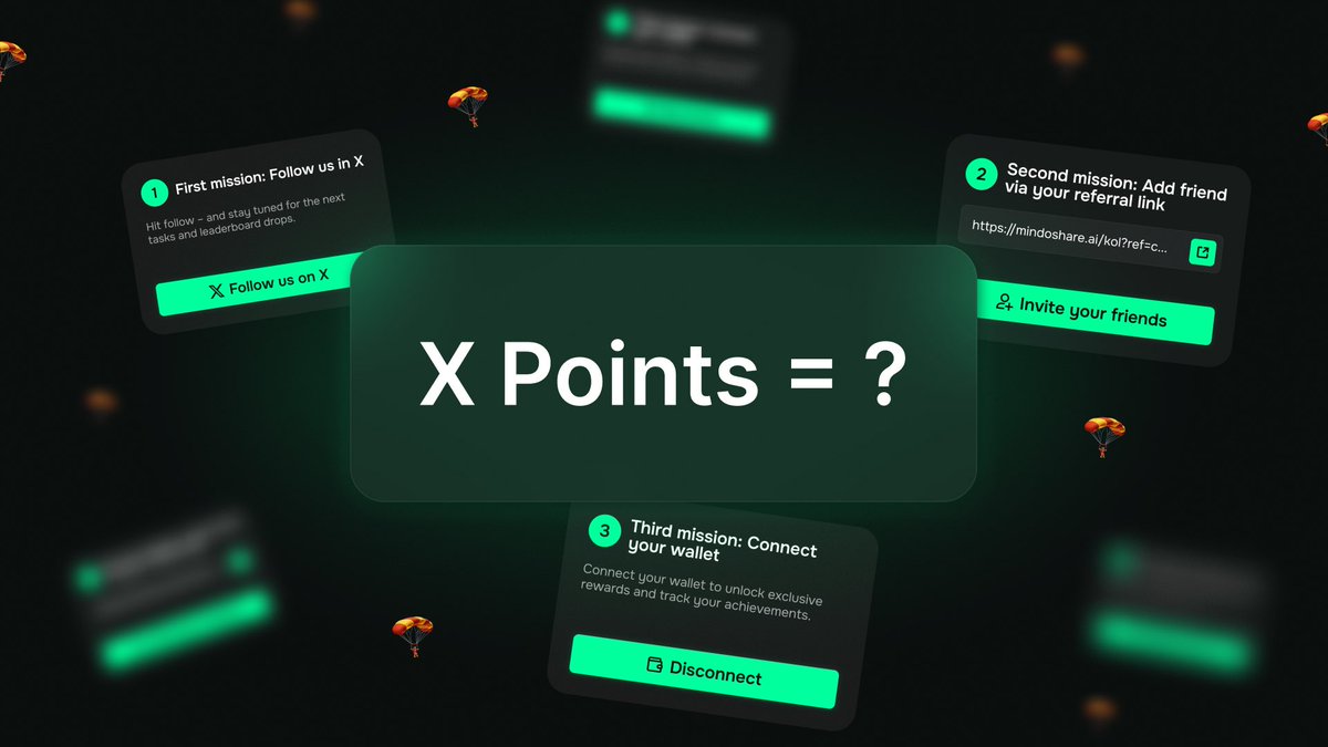 Your Social Card isn’t just a profile - it’s a multiplier!

Keep it active! Participate in campaigns and collect points. When the curtain lifts, you’ll know why early birds win.

mindoshare.ai/kol

8 / 9