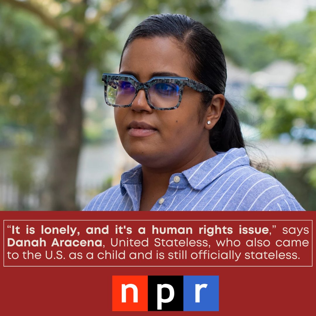 🌍 Statelessness means daily isolation. No ID to show, no legal job, no package pickup, no cell phone account. Everyday barriers strip people of dignity and belonging.

📝 Jaclyn Diaz | 📸 Erica S. Lee, <a href="/NPR/">NPR</a> 
👉 Read more: npr.org/2025/08/21/nx-…
