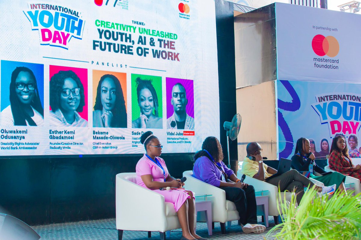 bellanaija's tweet image. Creativity. Collaboration. Inclusion. 

YAPPI Creative Fusion Lab 2.0 brought together young female creatives, people with disabilities (PWDs), and industry leaders for real-world innovation in animation and post-production. 

Powered by @DelyorkAcademy &amp;amp; @MastercardFdn, this is…