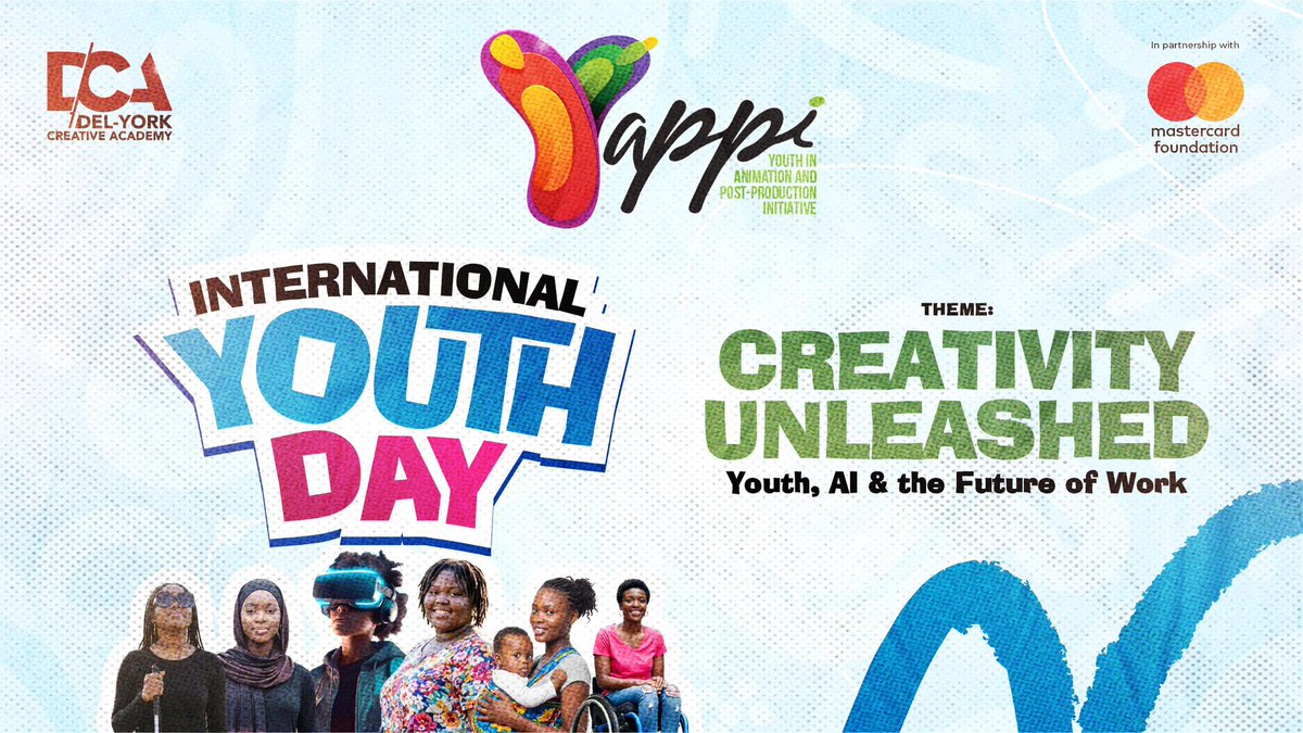 bellanaija's tweet image. Creativity. Collaboration. Inclusion. 

YAPPI Creative Fusion Lab 2.0 brought together young female creatives, people with disabilities (PWDs), and industry leaders for real-world innovation in animation and post-production. 

Powered by @DelyorkAcademy &amp;amp; @MastercardFdn, this is…