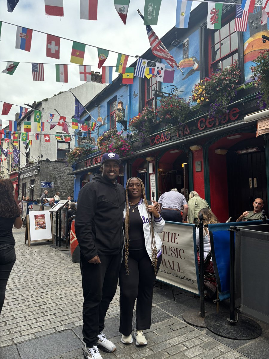 Day 3 was a big one! Visiting one of the greatest natural wonders of the world <a href="/CliffsofMoherIE/">Cliffs of Moher Experience</a>  This was everything I imagined. Pictures don’t do it justice. Galway was the cherry on top 🤯. I might start using “Cheers” more 😂😈🇮🇪☘️#EMAW <a href="/cfbireland/">Aer Lingus College Football Classic</a>