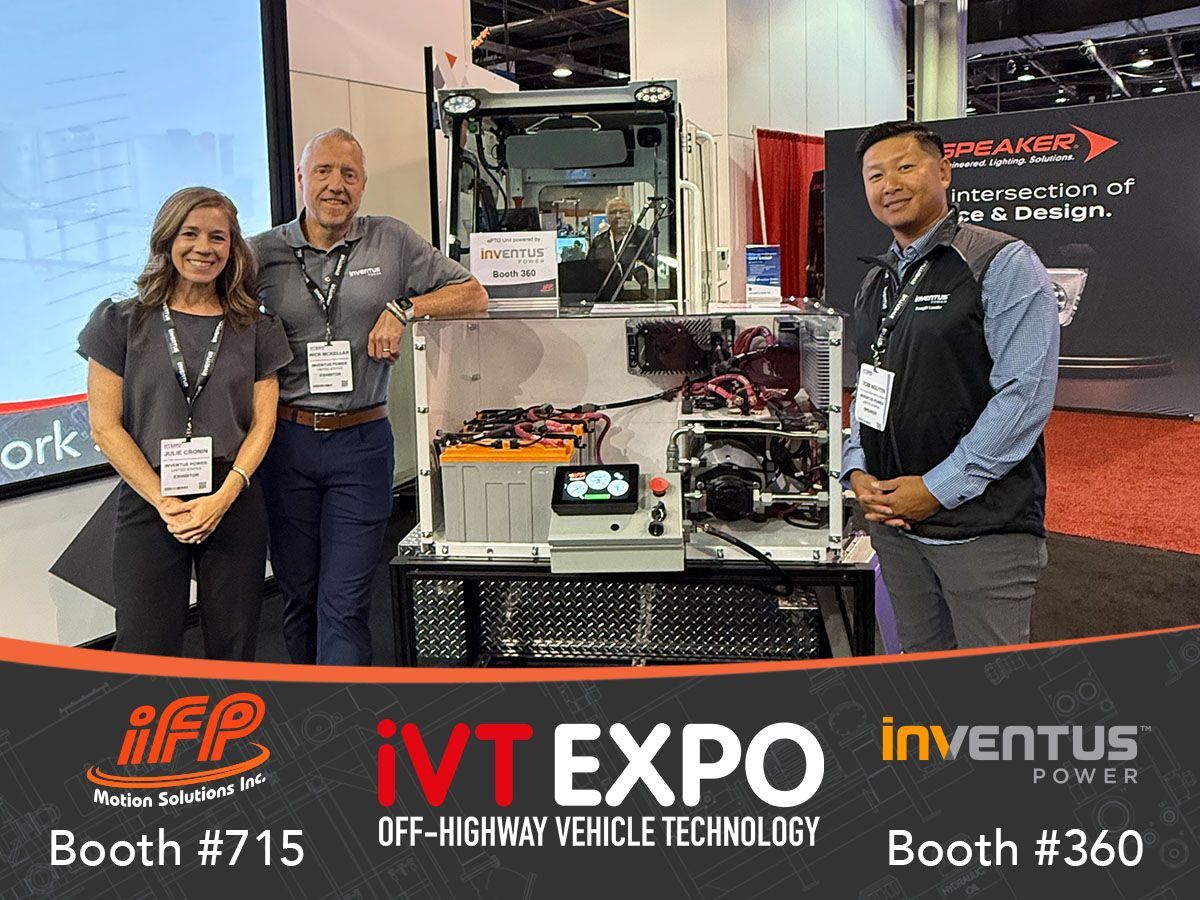 IFP Motion Solutions Inc. (@ifp_motion) on Twitter photo Day 2 of <a href="/ivtexpo/">Industrial Vehicle Technology Expo</a> is here!
Big thanks to everyone who stopped by yesterday â amazing #conversations & #connections
Shoutout to our partner <a href="/InventusPower/">Inventus Power</a> for teaming up on #sustainable #solutions!
Last chance to visit:
đ IFP @ Booth 715
đ Inventus @ Booth 360 Day 2 of <a href="/ivtexpo/">Industrial Vehicle Technology Expo</a> is here!
Big thanks to everyone who stopped by yesterday â amazing #conversations & #connections
Shoutout to our partner <a href="/InventusPower/">Inventus Power</a> for teaming up on #sustainable #solutions!
Last chance to visit:
đ IFP @ Booth 715
đ Inventus @ Booth 360