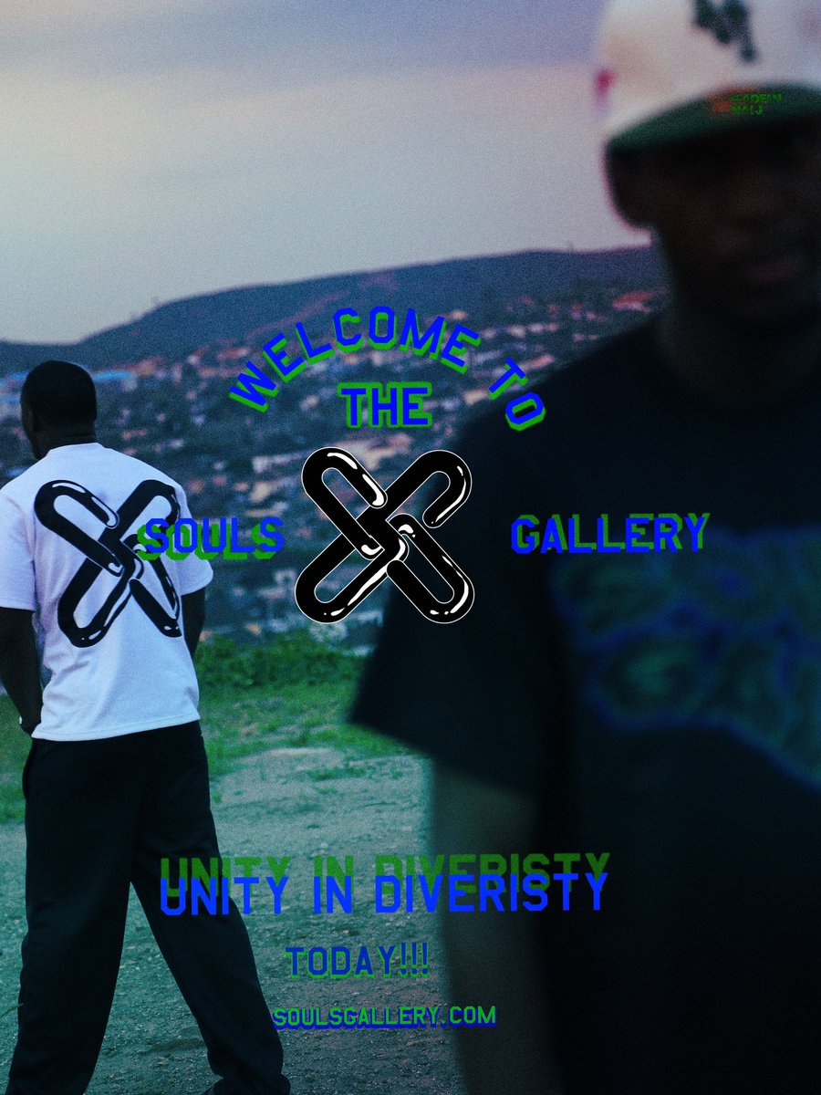 SOULSGALLERY's tweet photo. HAPPY SG DROP DAY!!
WEBSITE LIVE 8PM WAT!!!
UNIVERSITY IN DIVERSITY!!https://t.co/1pspc2clcx https://t.co/6Hm0I5qXju