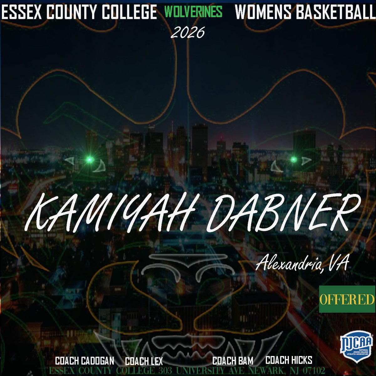 Grateful to receive an offer from Essex County College! <a href="/ItsCoachHicks/">KGAR</a> I appreciate the opportunity to play at the next level! 

#uncommitted #classof2026 #AGTG