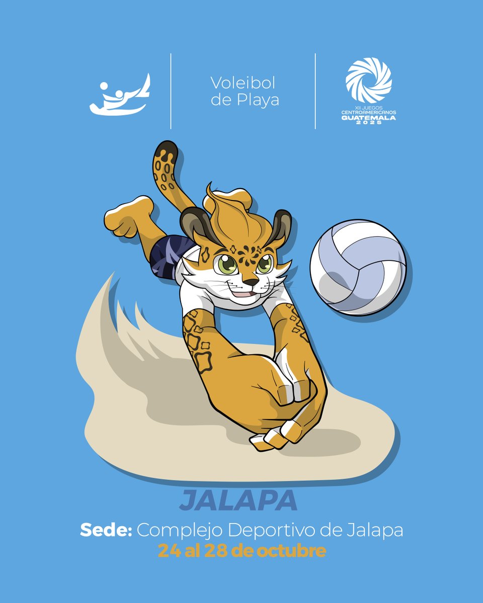 guatemala2025's tweet photo. 🔥🔥 ¿Listos para más acción? Surf, voleibol de playa y escalada deportiva en el programa de los Juegos Centroamericanos, Guatemala 2025. Estas son sus sedes.  🏄🏻‍♀️🏐🧗🏼‍♂️

🇧🇿🇨🇷🇸🇻🇬🇹🇭🇳🇳🇮🇵🇦
#UnidosPorElDeporte #JCA2025 #Guatemala2025 #Balami #Surf #VoleyPlaya #EscaladaDeportiva https://t.co/qAhgxJehW5