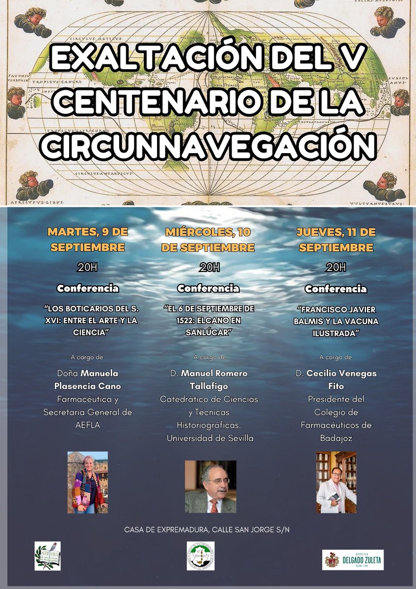 AEFLA (@aeflajunta) on Twitter photo Evento en <a href="/AytoSanlucar/">Ayuntamiento de Sanlúcar de Barrameda</a> #BoticaMagallanesElcano #exposicion y #conferencias nuestra secretaria general <a href="/manuca7/">manuela.plasencia</a> , el profesor Manuel Romero Tallafigo y nuestro vicepresidente Cecilio Venegas. Nos vemos allí !! Evento en <a href="/AytoSanlucar/">Ayuntamiento de Sanlúcar de Barrameda</a> #BoticaMagallanesElcano #exposicion y #conferencias nuestra secretaria general <a href="/manuca7/">manuela.plasencia</a> , el profesor Manuel Romero Tallafigo y nuestro vicepresidente Cecilio Venegas. Nos vemos allí !!