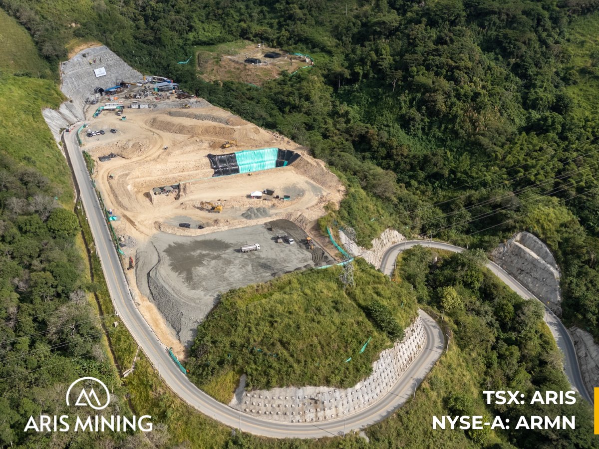 Construction of the Marmato Bulk Mining Zone continues to advance, including:
🔹Earthworks for the main substation are completed
🔹Earthworks for the carbon-in-pulp plant platforms are
nearing completion
🔹Equipment deliveries continued in Q2 including major components such as