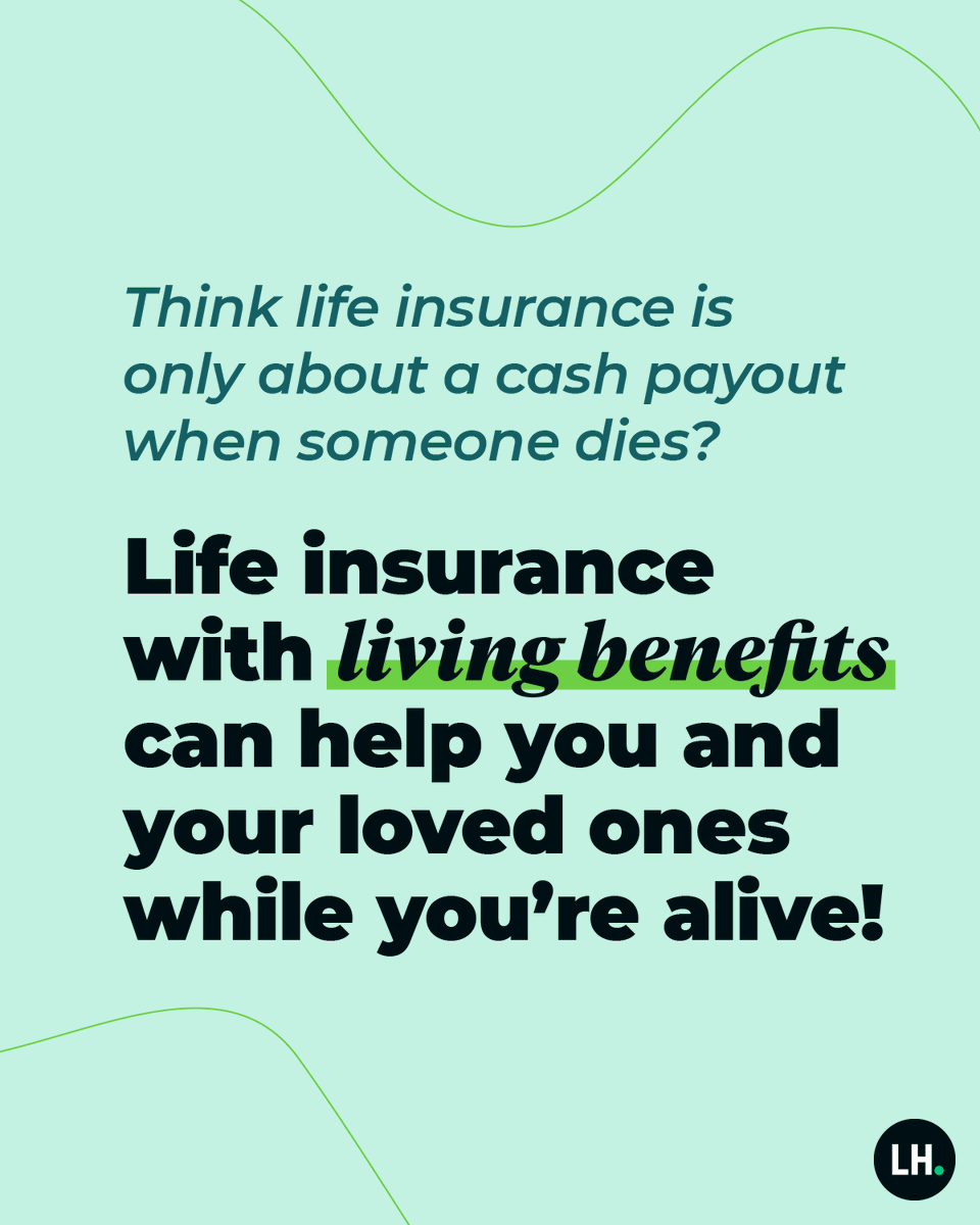 DamonAgency's tweet photo. Life insurance can come with living benefits, including funds you can use while you’re alive to do things like buy a home, supplement your retirement income, cover an emergency expense and more. https://t.co/fSuDJVYppo