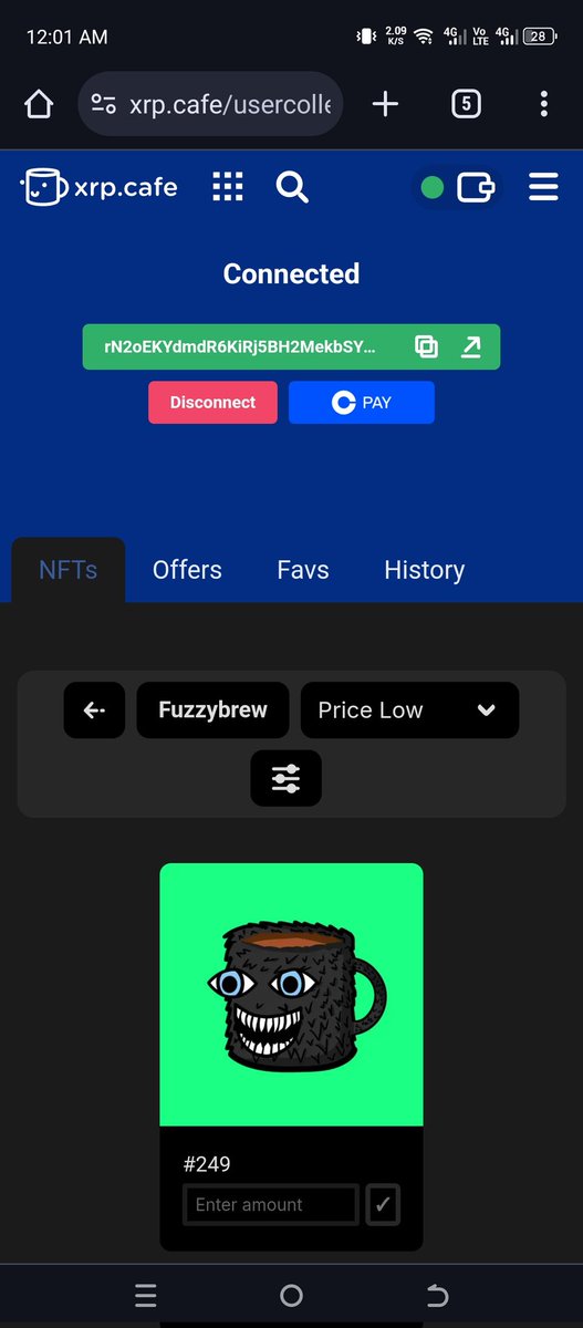 NerfedMax31's tweet photo. @Fuzzybrew_xrp how can I mint? I just got mine hours earlier. https://t.co/DLSAdQMs48