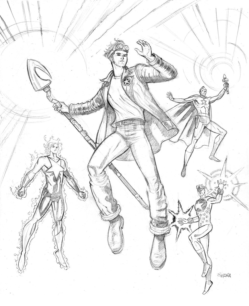 Starman commission. 

#jackknight #starman #pencilart #comicart #drawing #DC
