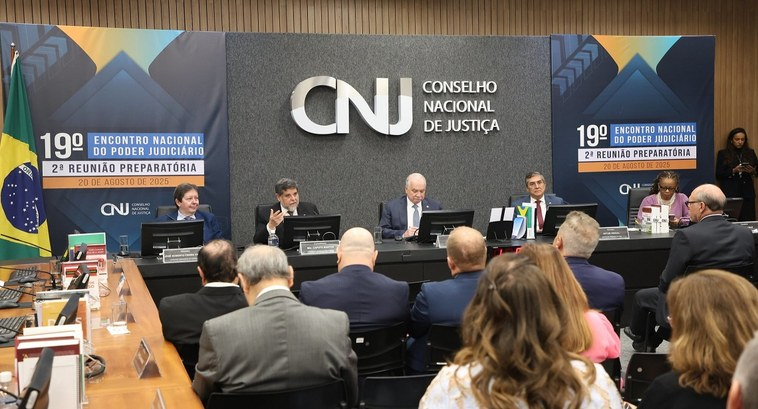 ⚖️CNJ avança na organização do 19º Encontro Nacional do Poder Judiciário; TRE-TO participa de reunião preparatória. O evento aconteceu nesta quarta-feira, 20.

➡️:u.tre-to.jus.br/4qB49