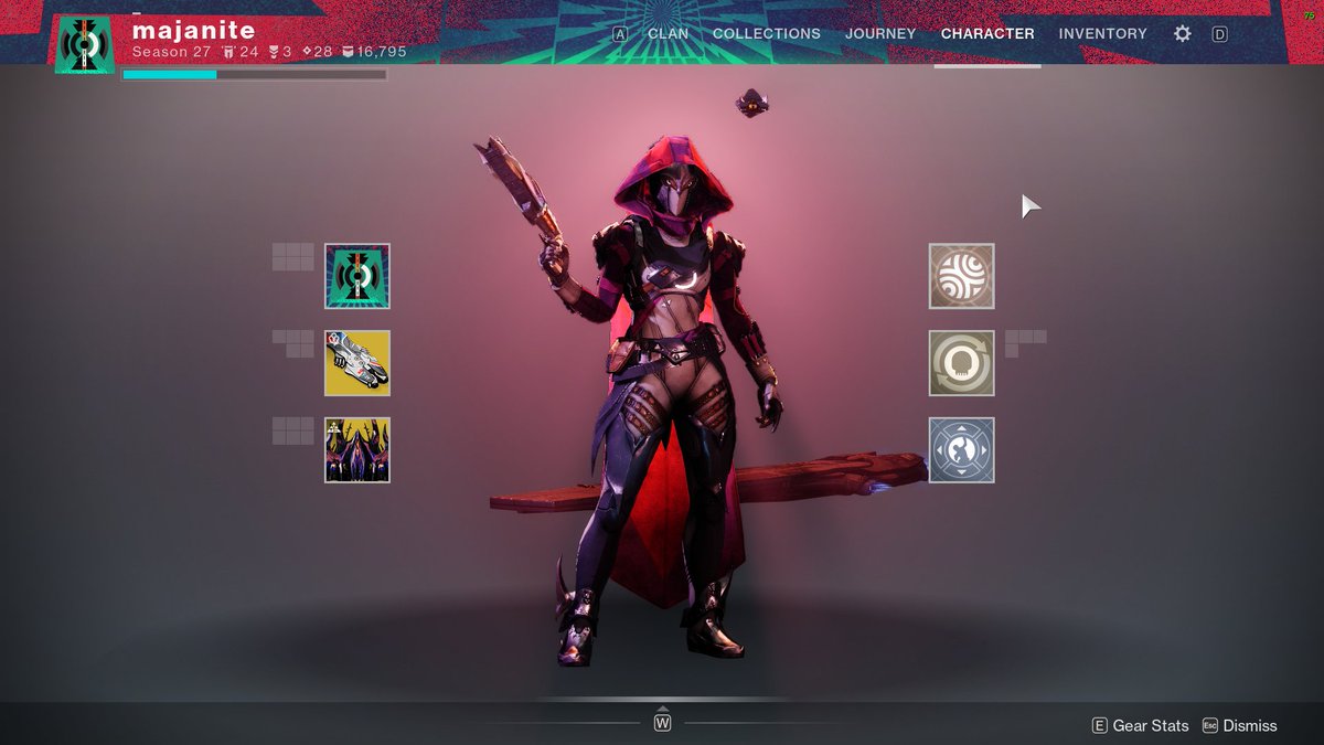 majanite's tweet image. very happy to share that your silly little artist is now officially a #DestinyCreator as well! thank you @Bungie &amp;amp; @gamesight for giving me this wonderful opportunity ♡