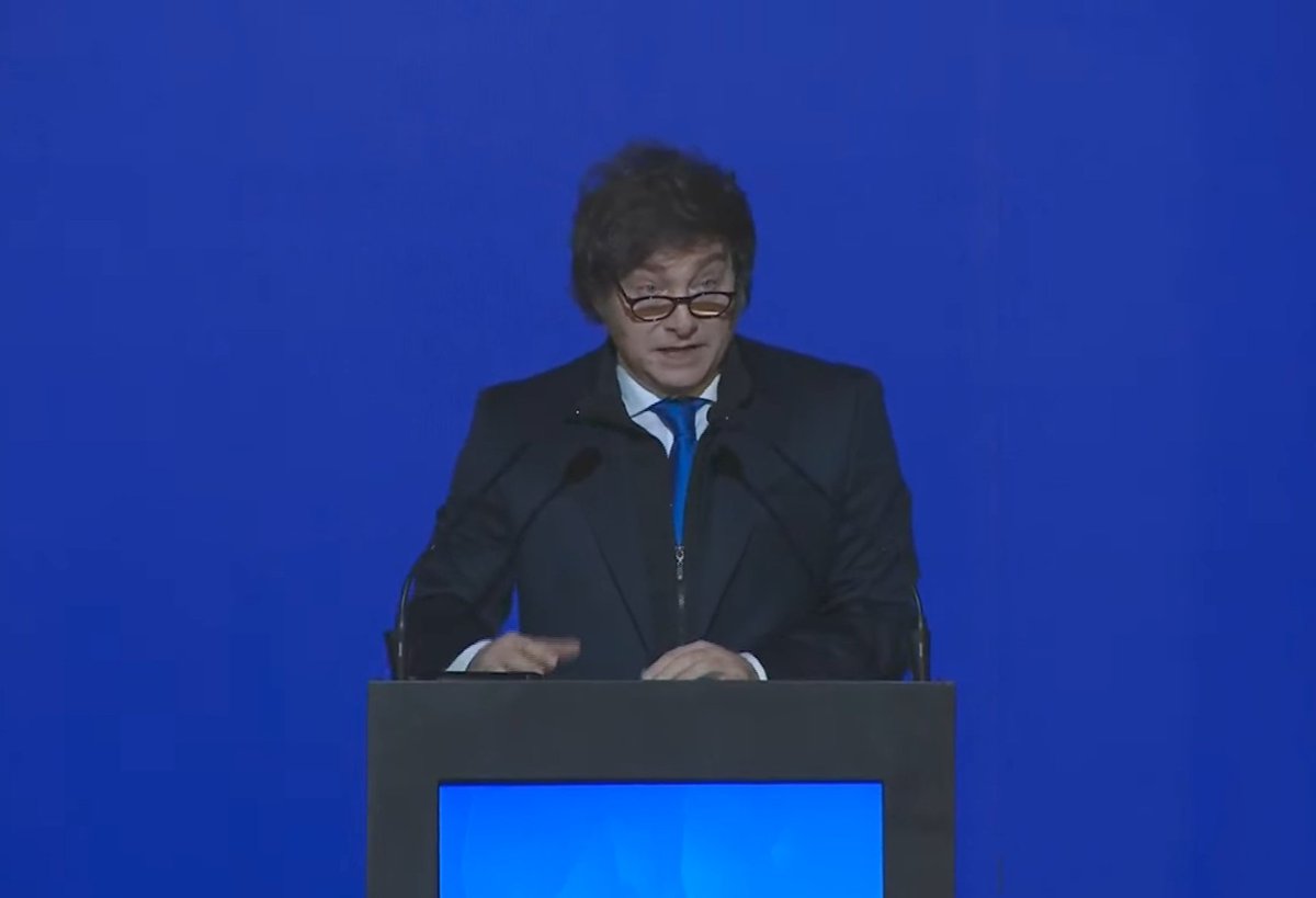 Arjantin başkanı Javier Milei:

"Zalim liberteryenler olarak 12 milyon insanı yoksulluktan kurtardık."